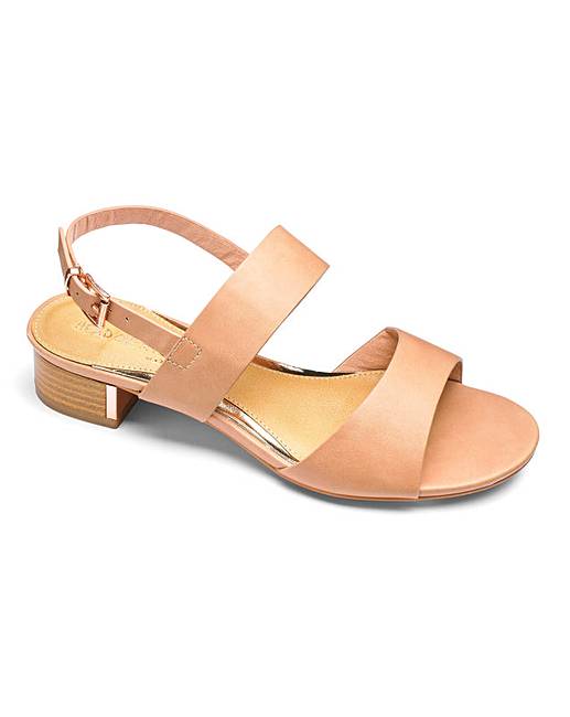 dune head over heels flat sandals
