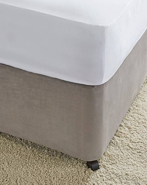Faux Suede Divan Base Wrap Simply Be