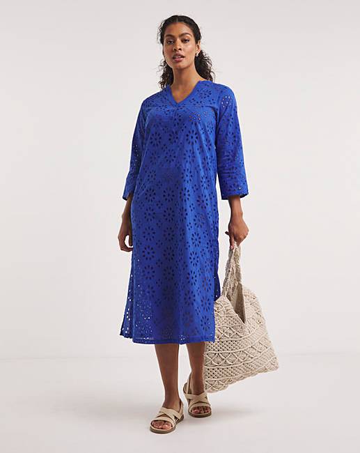 BroderieAnglaiseCottonBeachDress