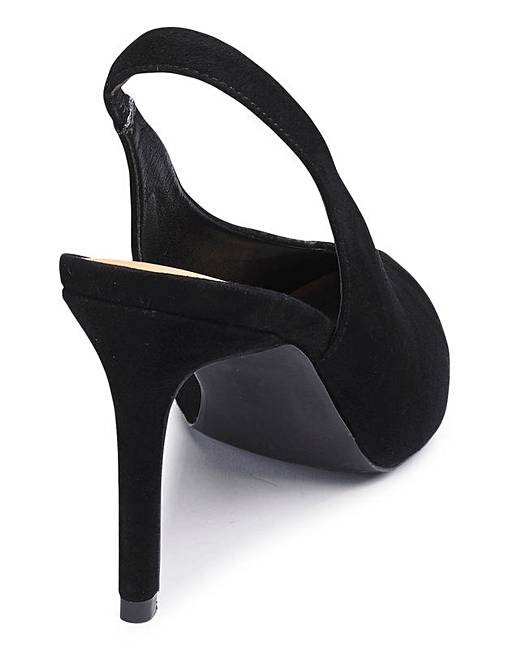 mel leather slide