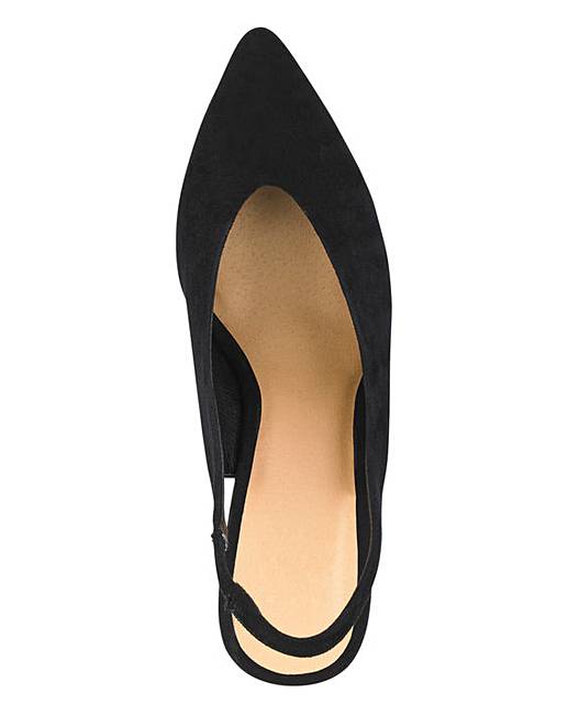 mel leather slide