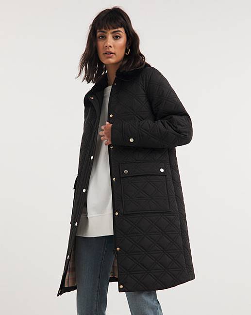 Dannimac Black Quilted Jacket | Ambrose Wilson