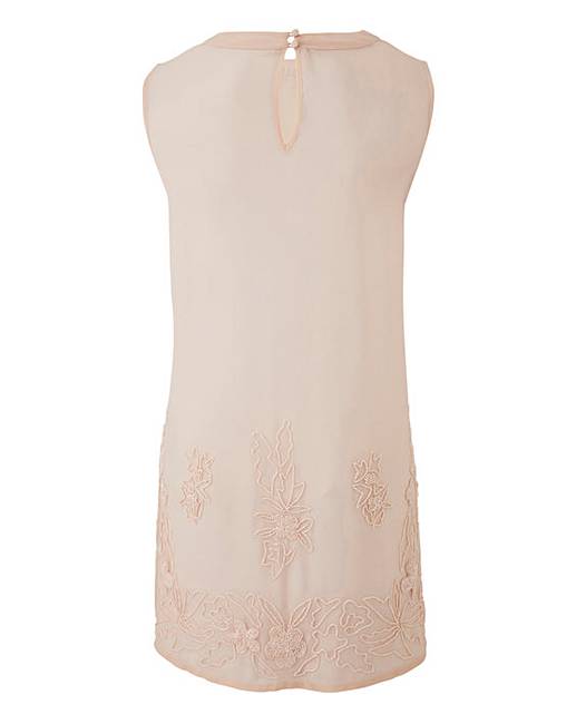 Blush Print Embellished Tunic J D Williams