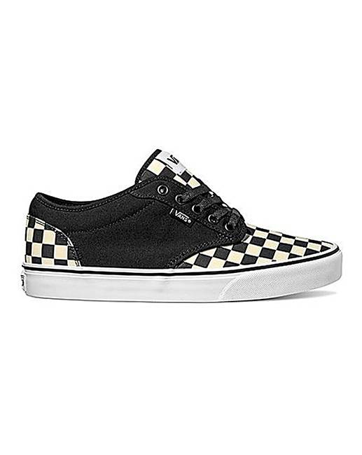 checkered vans trainers