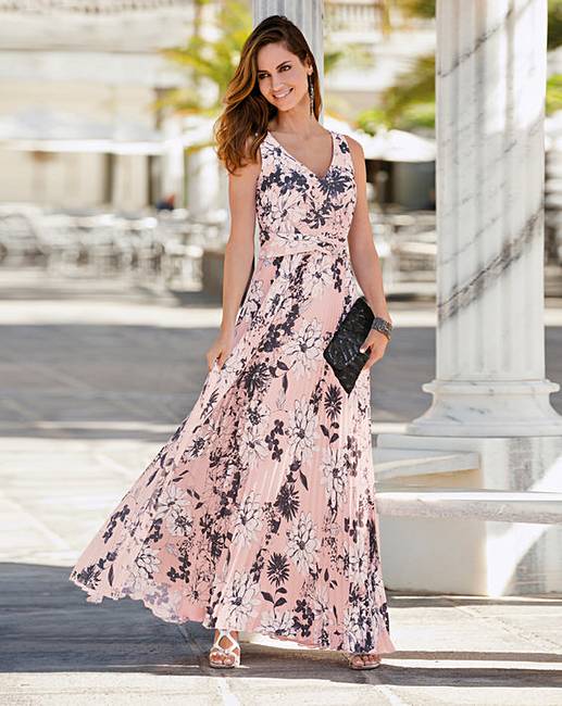 Together Print Maxi Dress | Oxendales
