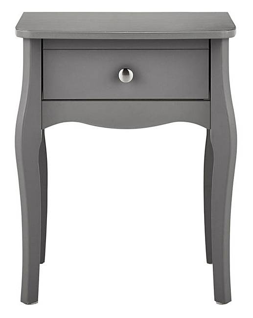 Paris 1 Drawer Bedside Table