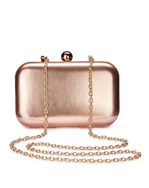 Alice Rose Gold Clutch Bag Fashion World Alice Rose Gold Clutch Bag