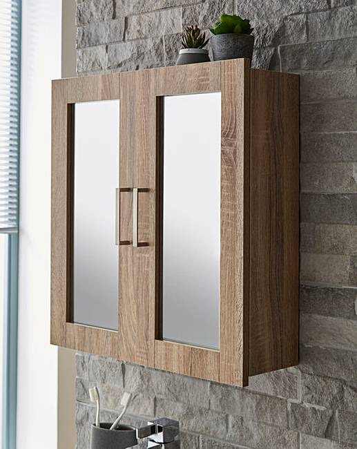 Elija Doule Mirror Door Cabinet J D Williams