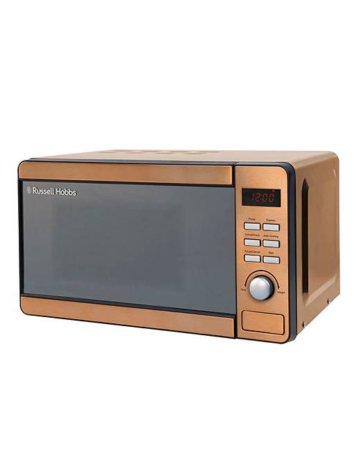 Russell Hobbs 800W Copper Microwave | Oxendales
