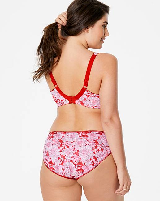 Elomi Kim Floral Full Cup Wired Bra Simply Be