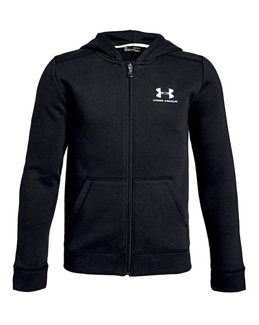 under armour fleece full zip hoodie