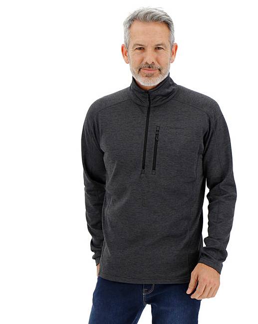 berghaus spitzer half zip sweat