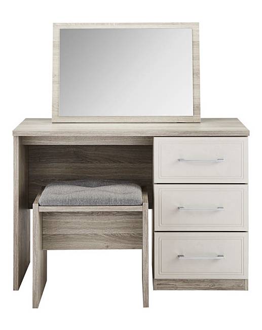 Soro Dressing Table Stool Mirror Fashion World