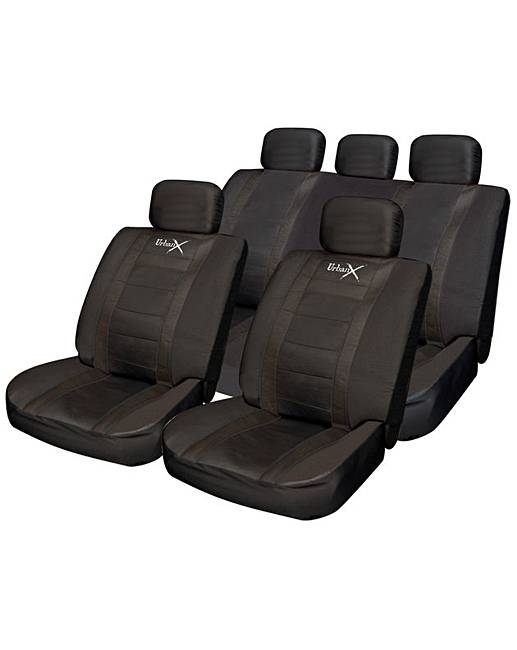 Streetwize Leather Look Seat Cover Set J D Williams Streetwize Leather Look Seat Cover Set