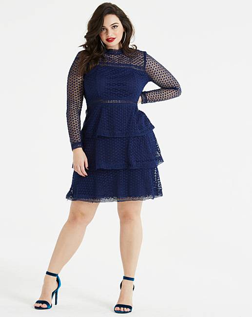 ax paris ruffle dress