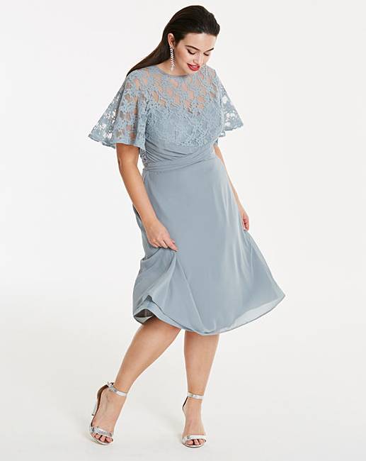 lace dress chiffon