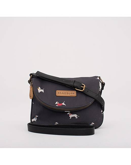Sausage Dog Roo Pouch Bag Charcoal Jacamo Brakeburn Sausage Dog Roo Pouch Bag Charcoal One Size