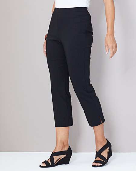 NEW LADIES SLIMMA BROWN CHECK PULL-ON SKIRT PLUS SIZES 18,24 /& 26