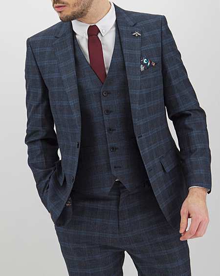 jacamo navy suit