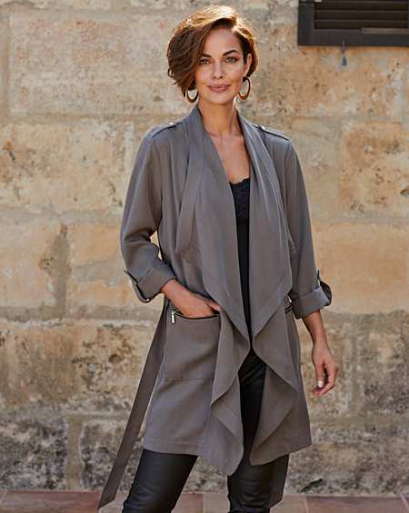 joanna hope longline jacket