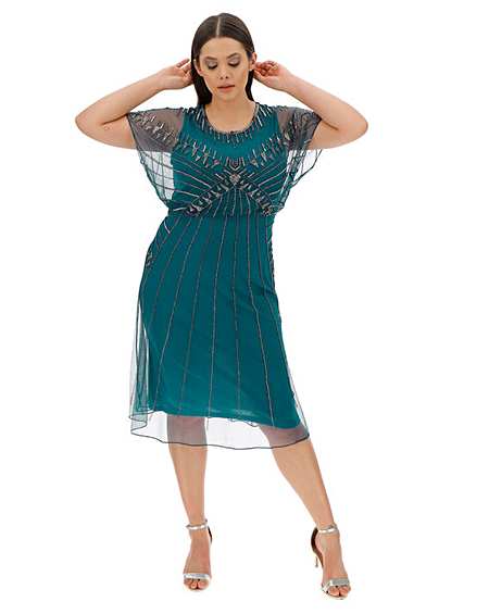 joanna hope teal dress