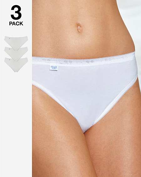 Sloggi Tai 3Pack Hi Leg Briefs