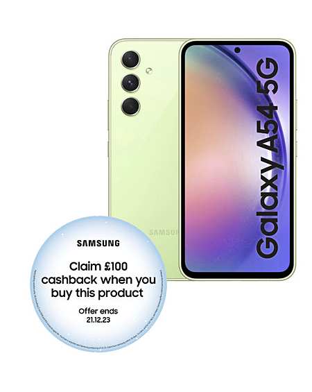 Samsung Galaxy A54 5G - 256GB - Lime – Nutronics