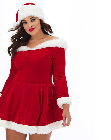 ann summers miss santa dress