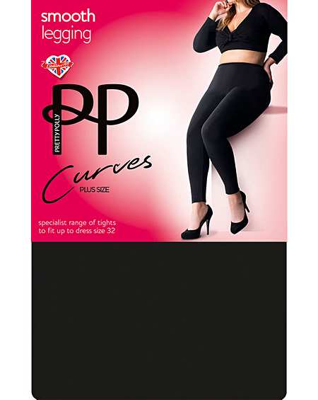 Pretty Polly Curves Smooth Leggings Black