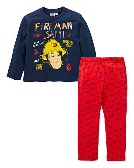 Fireman Sam Boys Pajamas