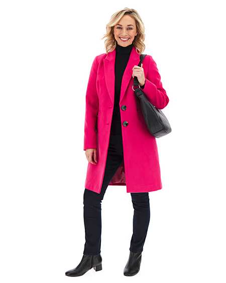 pink coat size 22