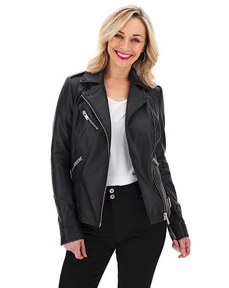 jd williams biker jacket