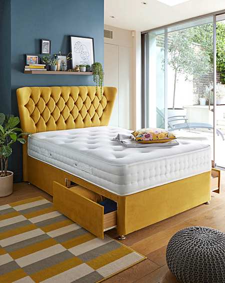 Airsprung Yellow Beds Bedroom Furniture Home J D