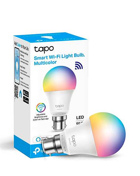 TP-Link Tapo L510B LED Smart Light Bulbs (4 Pack) - WiFi, B22 (Bayonet –  Smart Kiwis - DIY Home Security