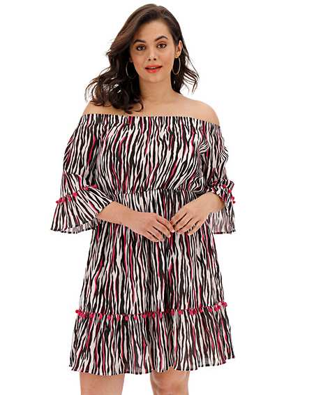 holiday bardot dresses