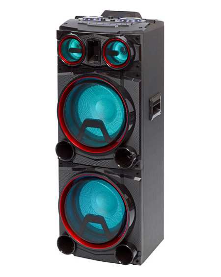 daewoo bluetooth subwoofer party speaker 400w