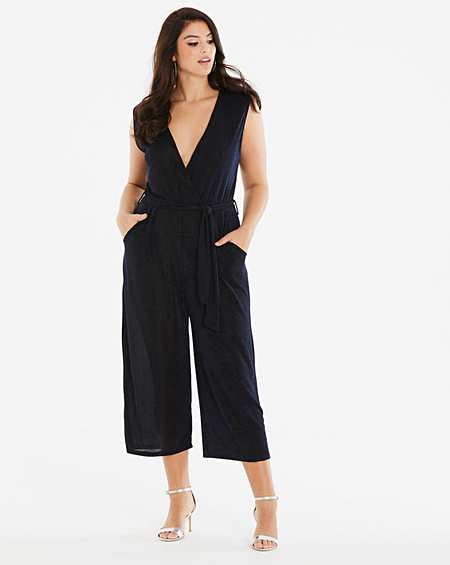 quiz denim playsuit