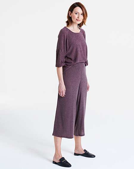 Womens Lyocell Cuffed Pants JD Williams