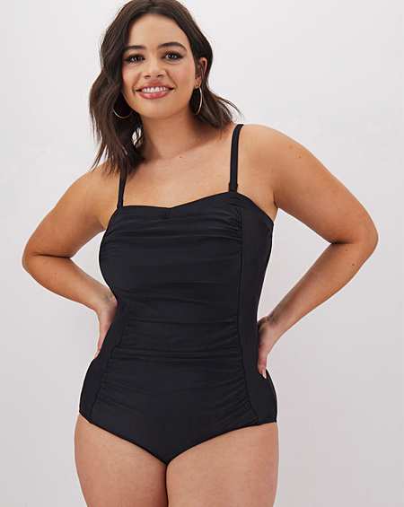 simply be black swimsuit