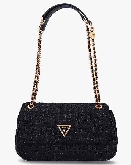 Guess Giully Black Convertible Crossbody J D Williams
