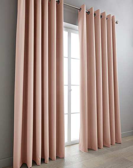 Pink Blackout Curtains Blinds Poles Home J D Williams