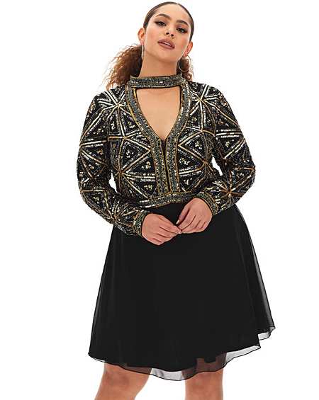 joanna hope gold dress
