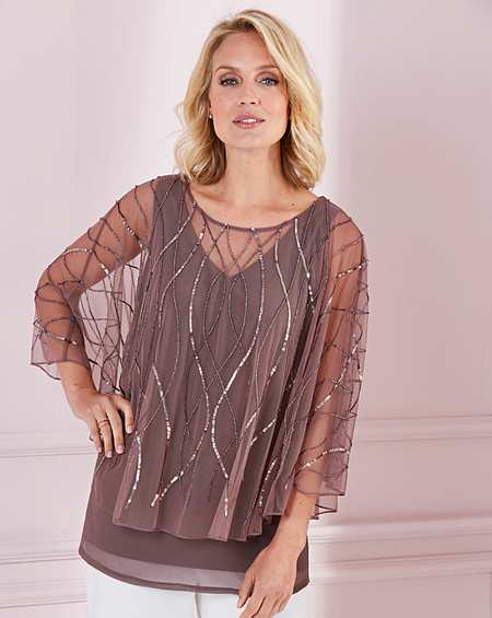 nightingale evening tops