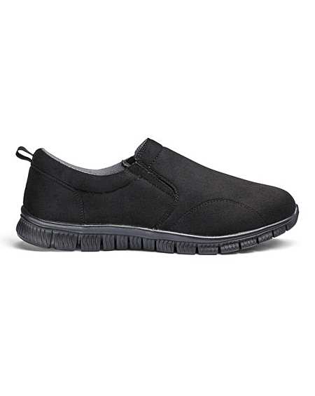 cushion walk slip on trainers