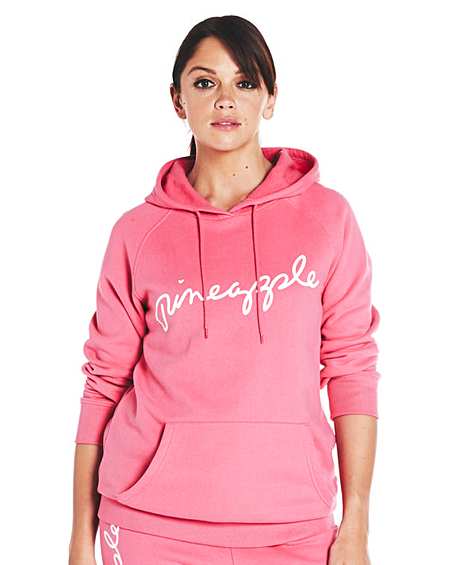 pineapple longline hoodie