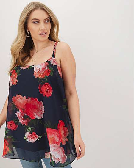 joanna hope print swing dress