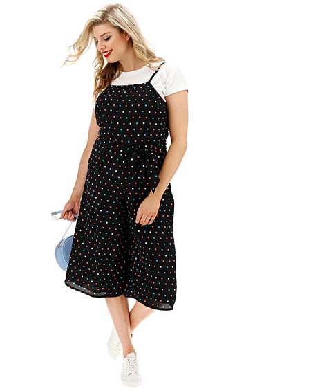 oasis multi spot jumpsuit