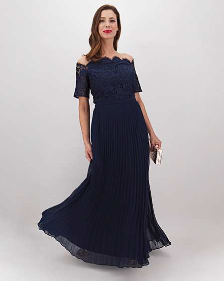 oasis bardot lace dress