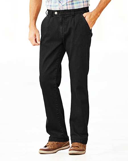 premier man elasticated jeans