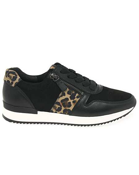 gabor leopard print trainers